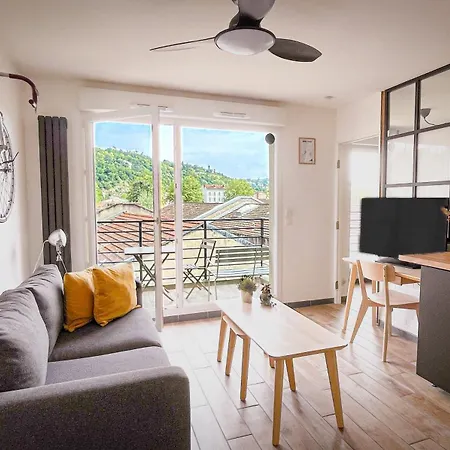 Balcon Vue Panoramique - Parking - Gare 200m Appartement